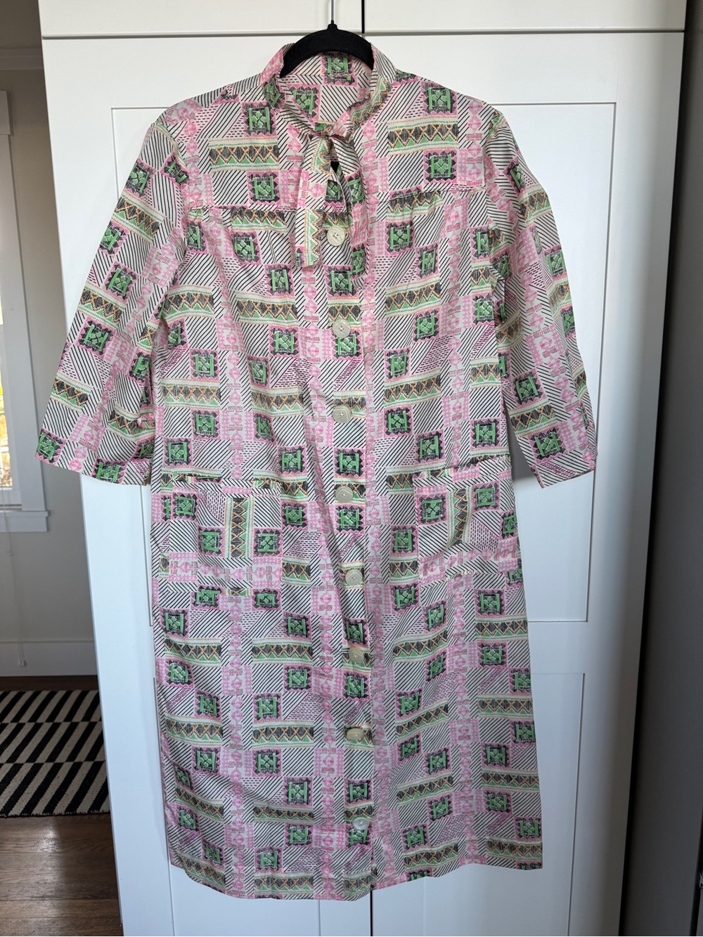 Vintage Women's Patterned Shift dress